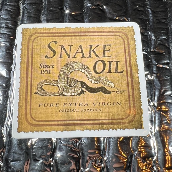 Snake Oil Witchy Sorceress Supreme Potion B0ttle Label Sticker Spells Occult - Picture 3 of 4